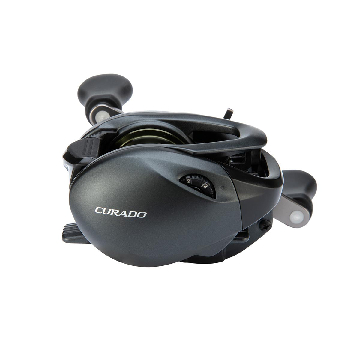 View of Baitcast_Reels Shimano Curado BFS Baitcast Reels available at EZOKO Pike and Musky Shop