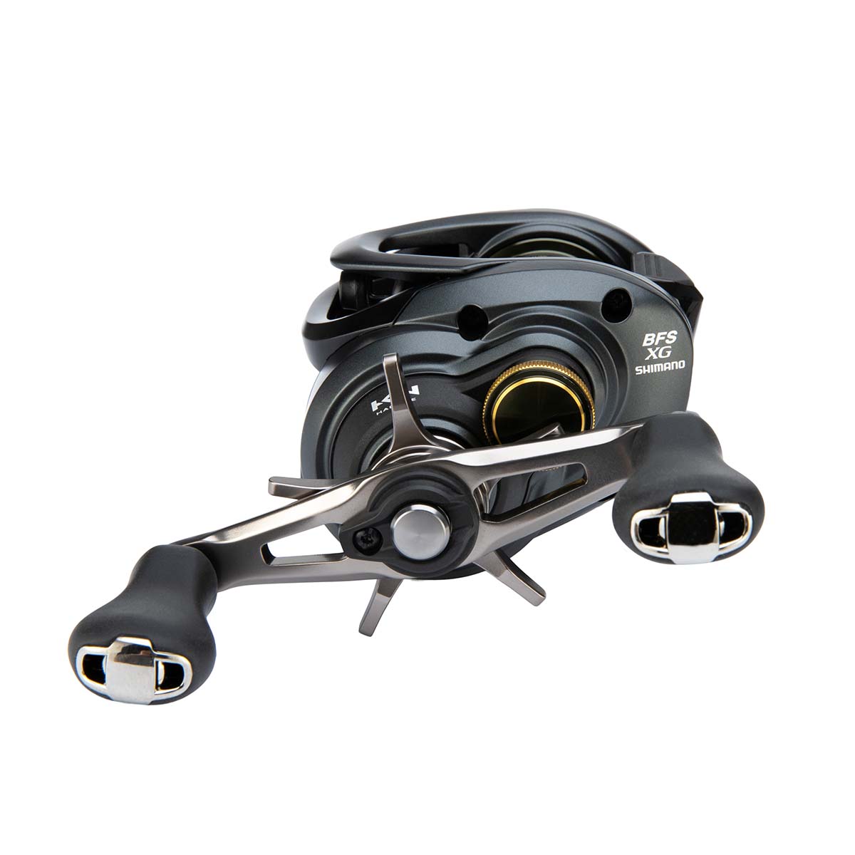 View of Baitcast_Reels Shimano Curado BFS Baitcast Reels available at EZOKO Pike and Musky Shop