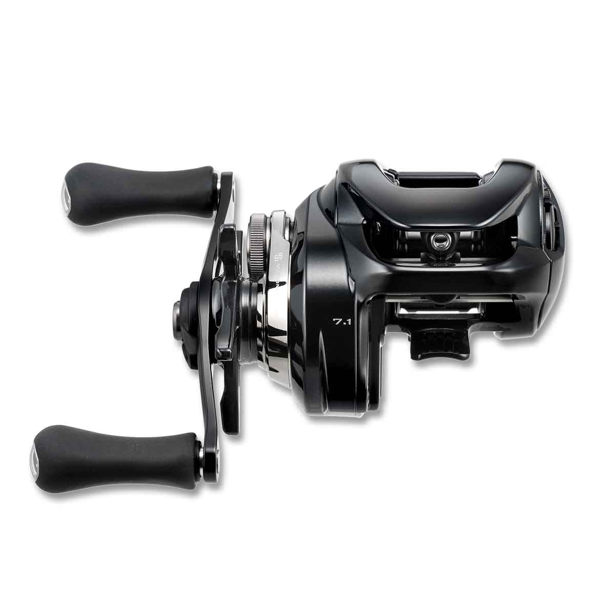 View of Baitcast_Reels Shimano Metanium DC Baitcast Reels available at EZOKO Pike and Musky Shop