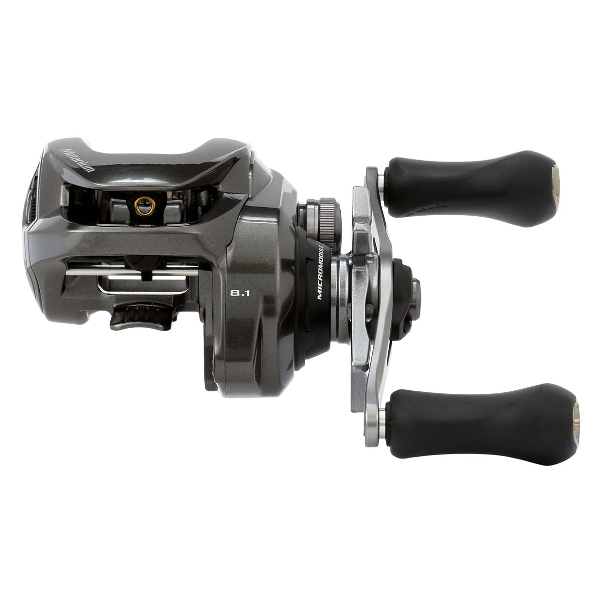 View of Baitcast_Reels Shimano Metanium MGL B Baitcast Reels available at EZOKO Pike and Musky Shop