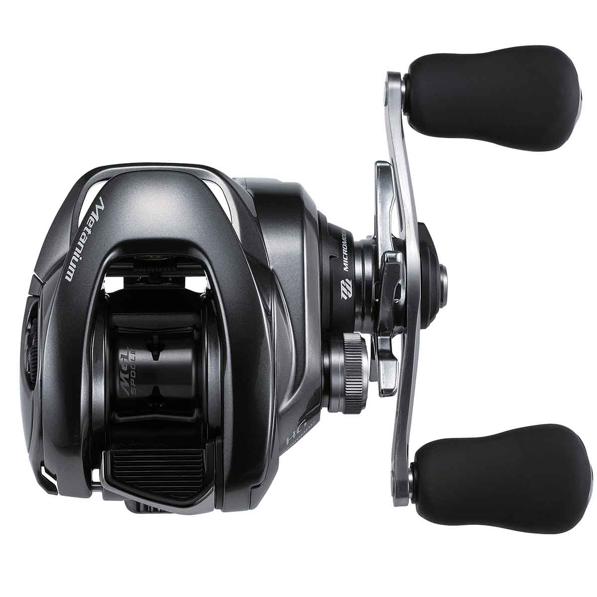 View of Baitcast_Reels Shimano Metanium MGL B Baitcast Reels available at EZOKO Pike and Musky Shop