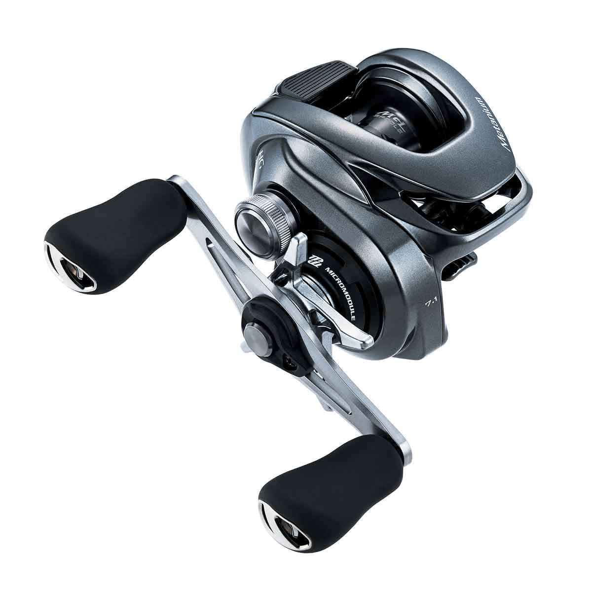 View of Baitcast_Reels Shimano Metanium MGL B Baitcast Reels 7.1:1 Right available at EZOKO Pike and Musky Shop