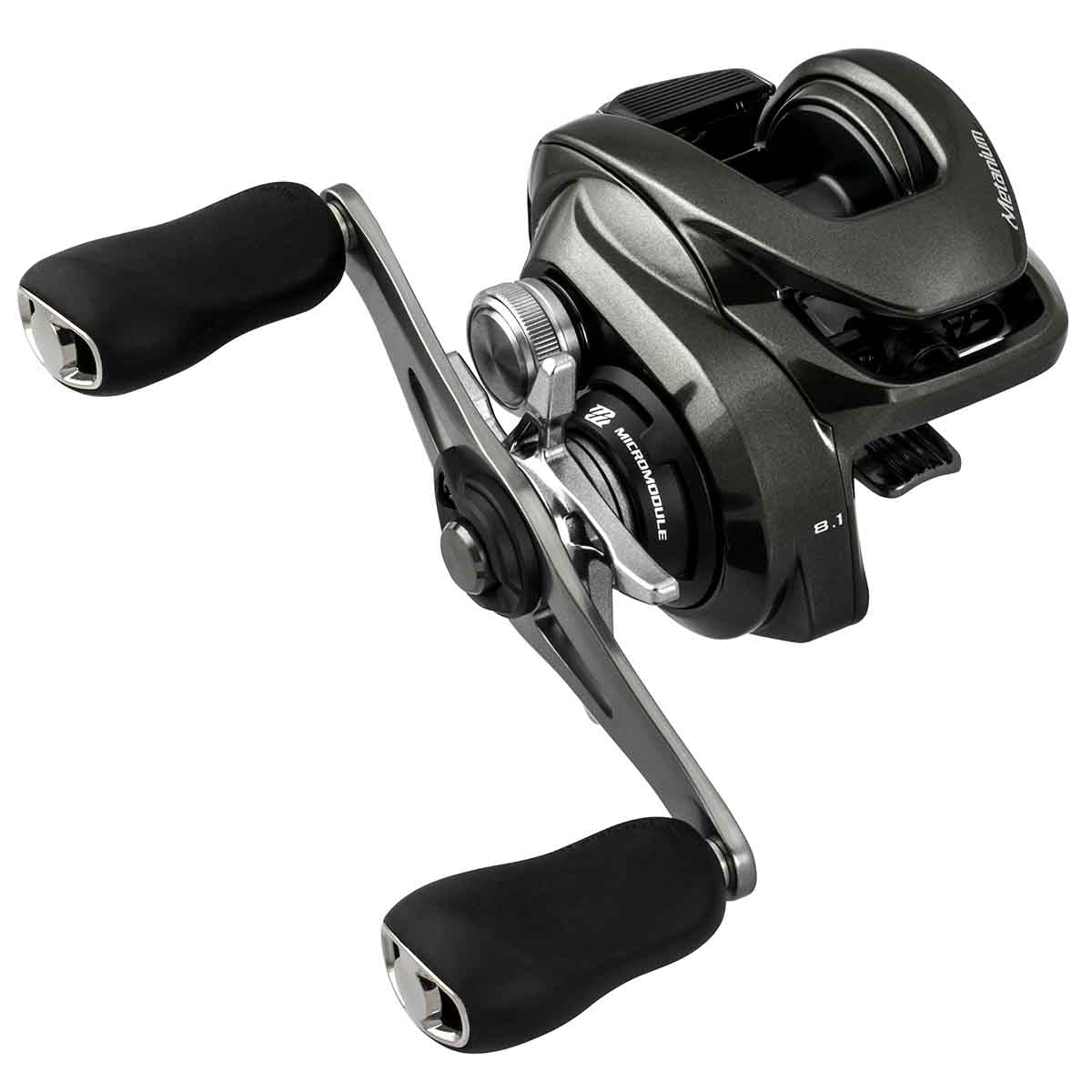 View of Baitcast_Reels Shimano Metanium MGL B Baitcast Reels 8.1:1 Right available at EZOKO Pike and Musky Shop