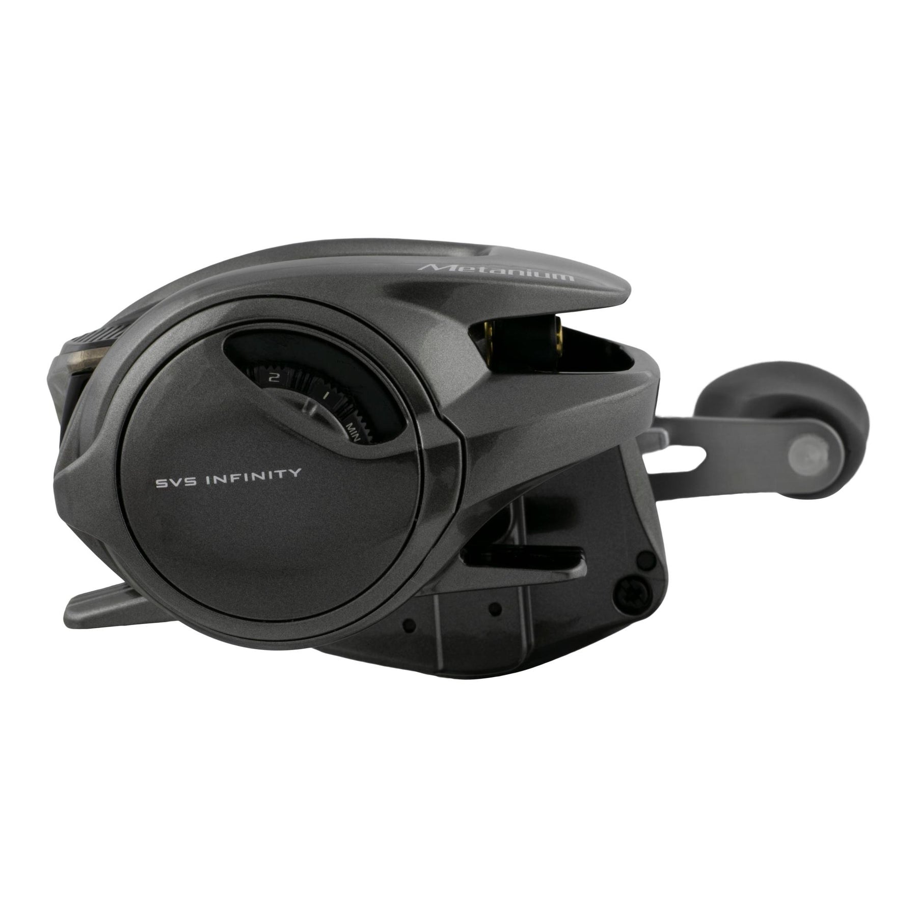 View of Baitcast_Reels Shimano Metanium MGL B Baitcast Reels available at EZOKO Pike and Musky Shop