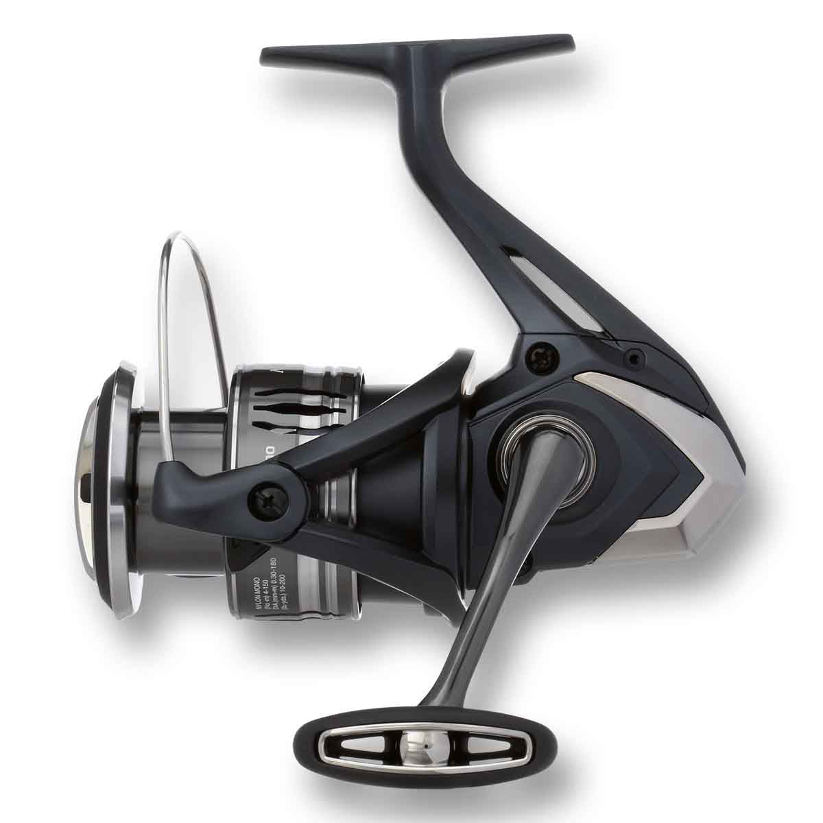 View of Spinning_Reels Shimano Miravel Spinning Reels 4000XG available at EZOKO Pike and Musky Shop
