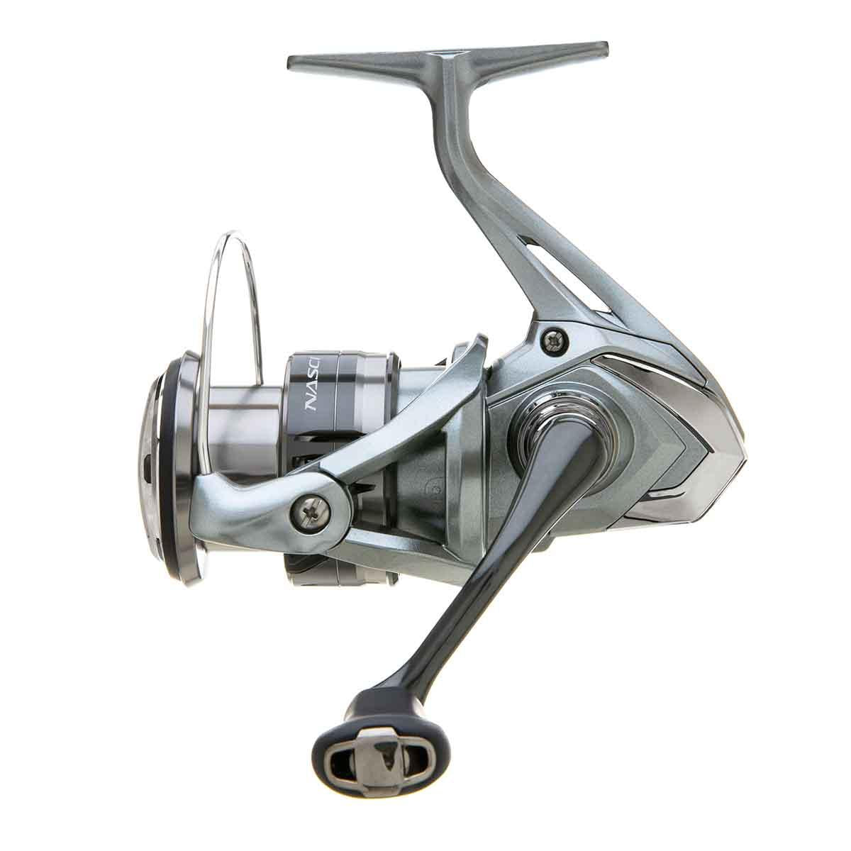 View of Spinning_Reels Shimano Nasci FC Spinning Reels 2500 available at EZOKO Pike and Musky Shop