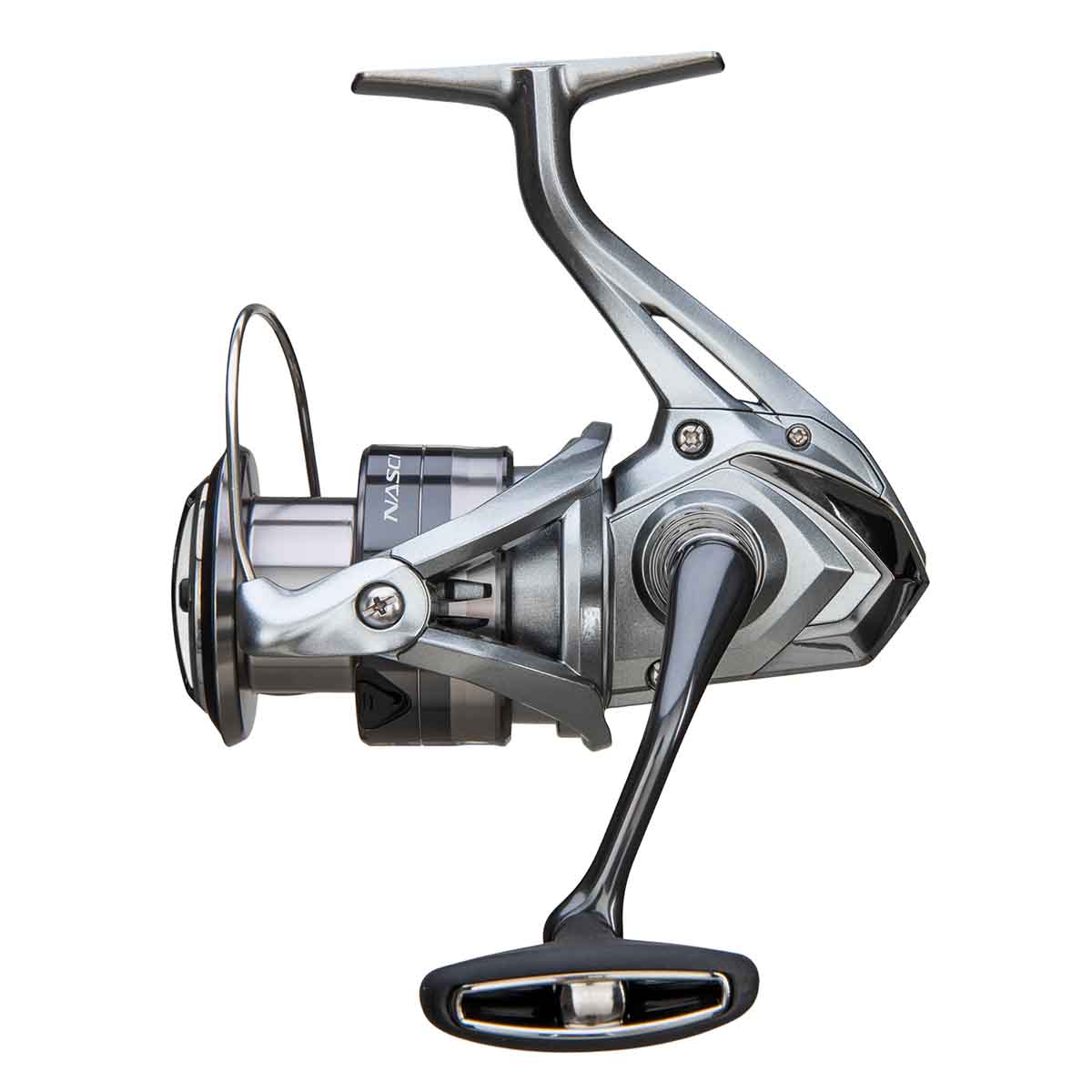 View of Spinning_Reels Shimano Nasci FC Spinning Reels 4000 available at EZOKO Pike and Musky Shop
