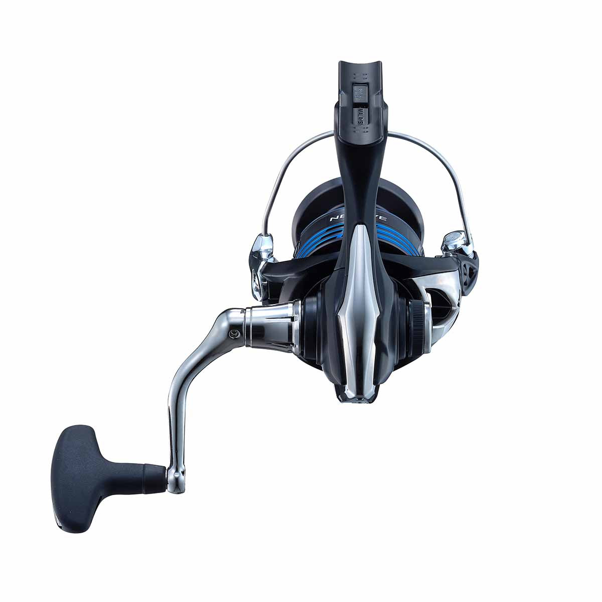 View of Spinning_Reels Shimano Nexave FI Spinning Reels available at EZOKO Pike and Musky Shop