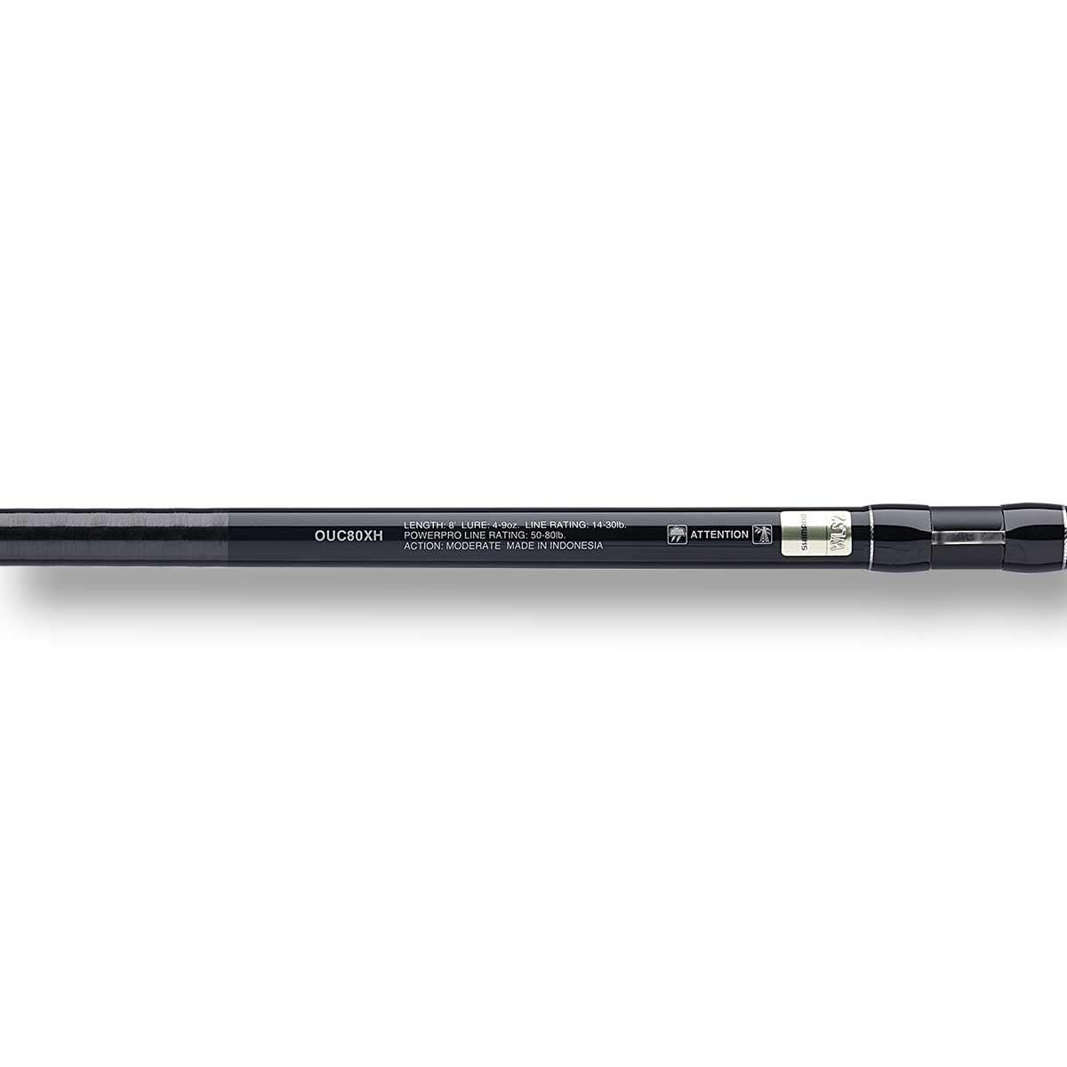 View of Baitcast_Rods Shimano Outlier Baitcast Rods available at EZOKO Pike and Musky Shop