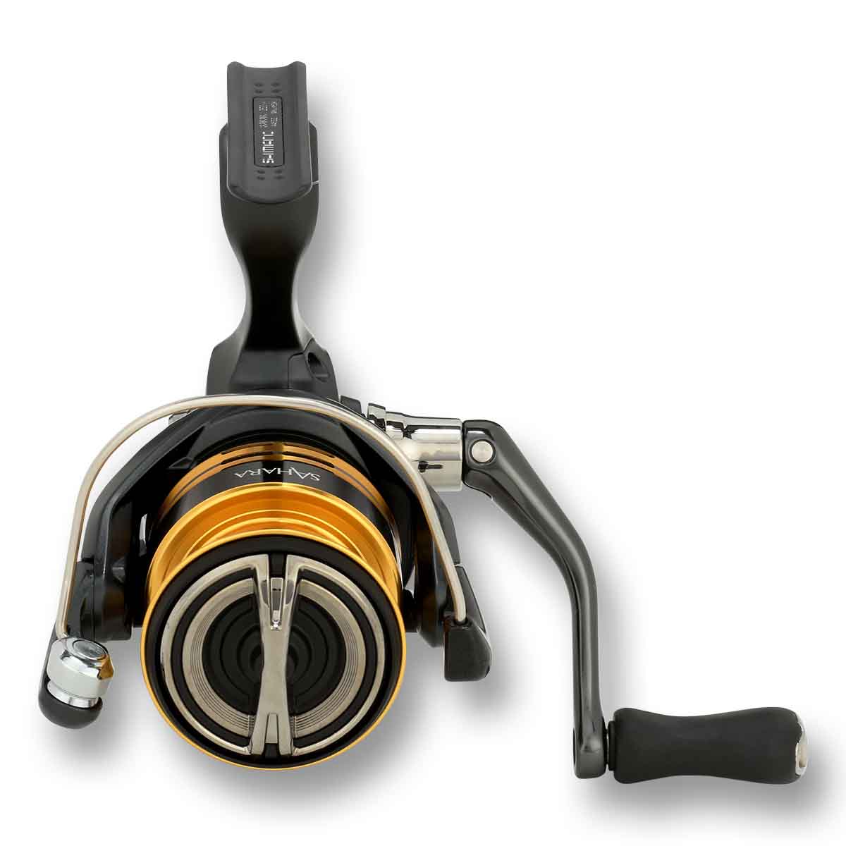 View of Spinning_Reels Shimano Sahara FJ Spinning Reels available at EZOKO Pike and Musky Shop