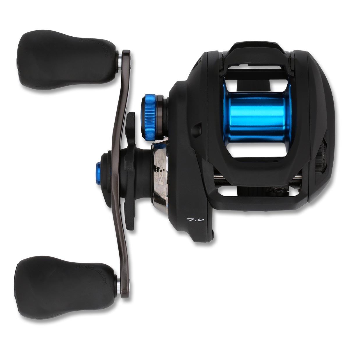 View of Baitcast_Reels Shimano SLX 150 DC Baitcast Reels available at EZOKO Pike and Musky Shop