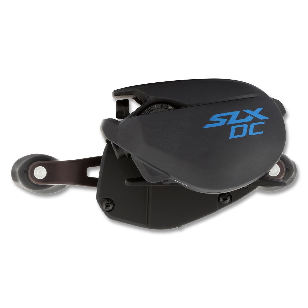 View of Baitcast_Reels Shimano SLX 150 DC Baitcast Reels available at EZOKO Pike and Musky Shop