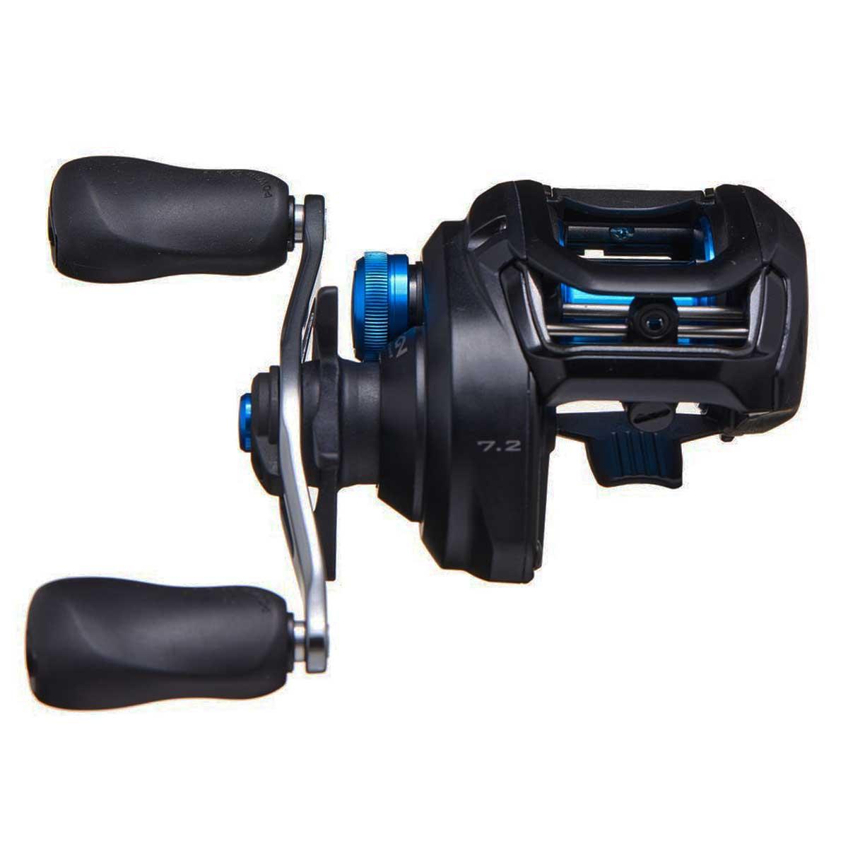 View of Baitcast_Reels Shimano SLX 150 XT Baitcast Reels available at EZOKO Pike and Musky Shop