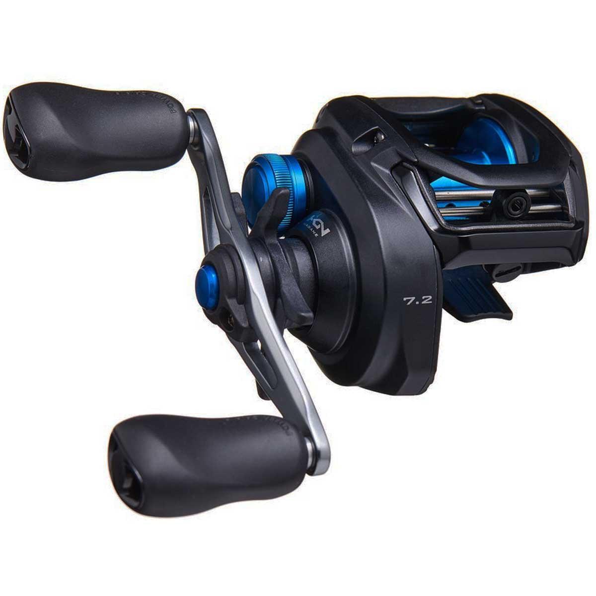 View of Baitcast_Reels Shimano SLX 150 XT Baitcast Reels available at EZOKO Pike and Musky Shop