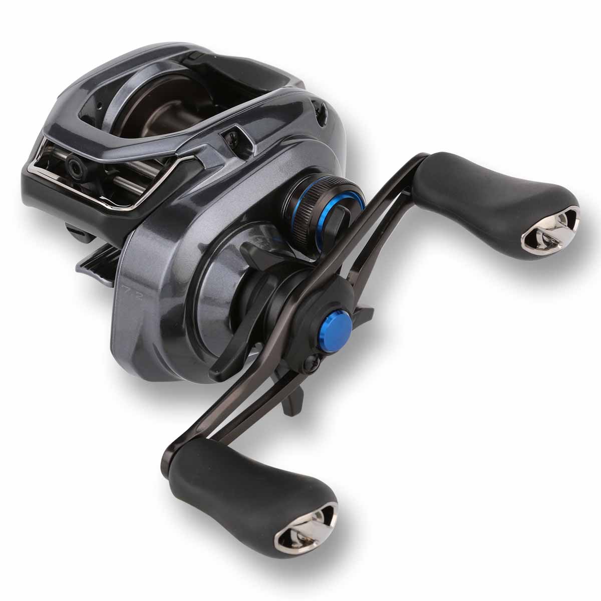 View of Baitcast_Reels Shimano SLX 70 Baitcast Reels 7.2:1 Left available at EZOKO Pike and Musky Shop