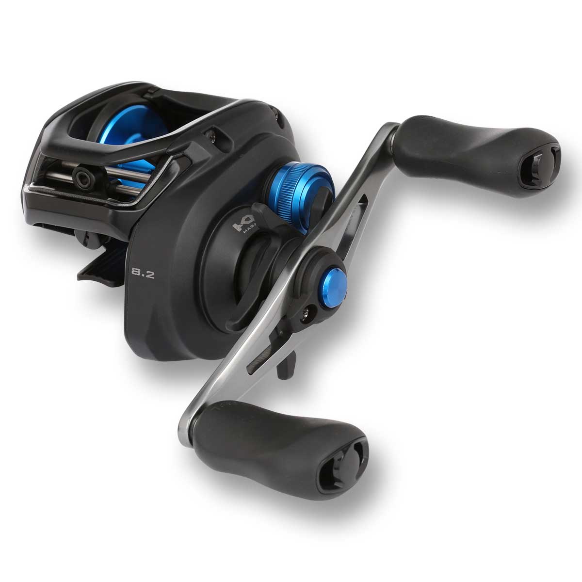 View of Baitcast_Reels Shimano SLX A 150 Baitcast Reels 8.2:1 Left available at EZOKO Pike and Musky Shop