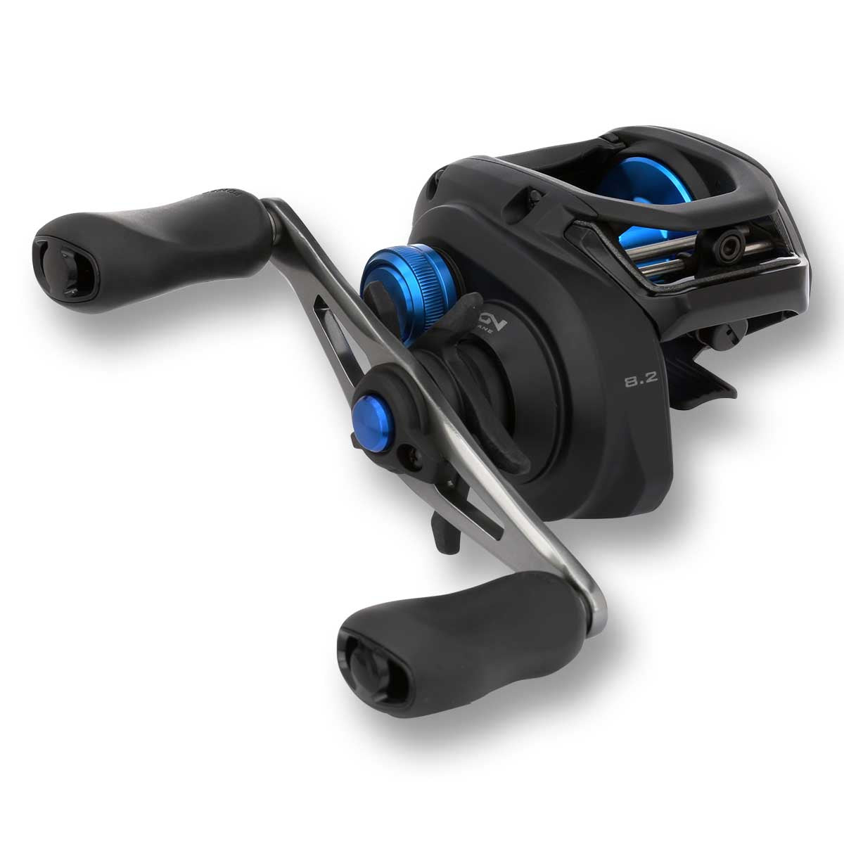 View of Baitcast_Reels Shimano SLX A 150 Baitcast Reels 8.2:1 Right available at EZOKO Pike and Musky Shop