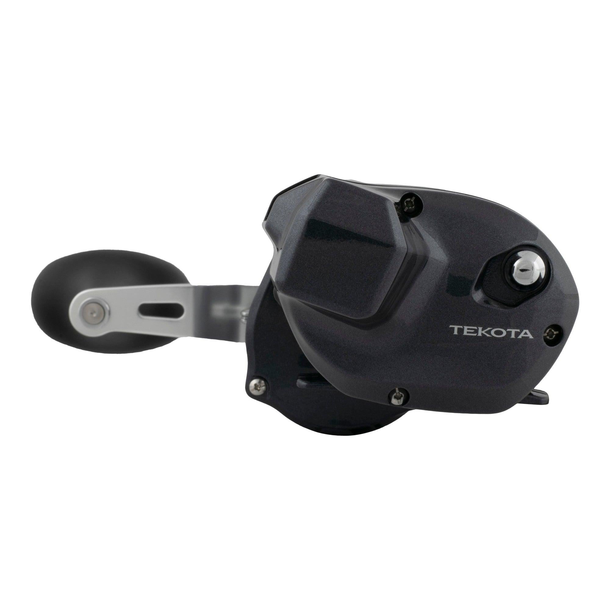 View of Baitcast_Reels Shimano Tekota 500 A Baitcast Reels available at EZOKO Pike and Musky Shop