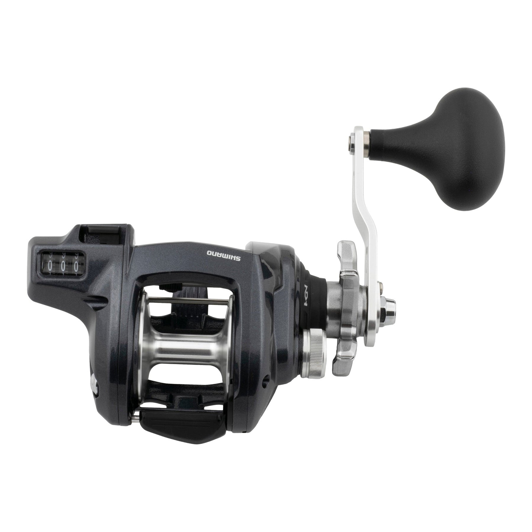 View of Baitcast_Reels Shimano Tekota 500 A Baitcast Reels available at EZOKO Pike and Musky Shop