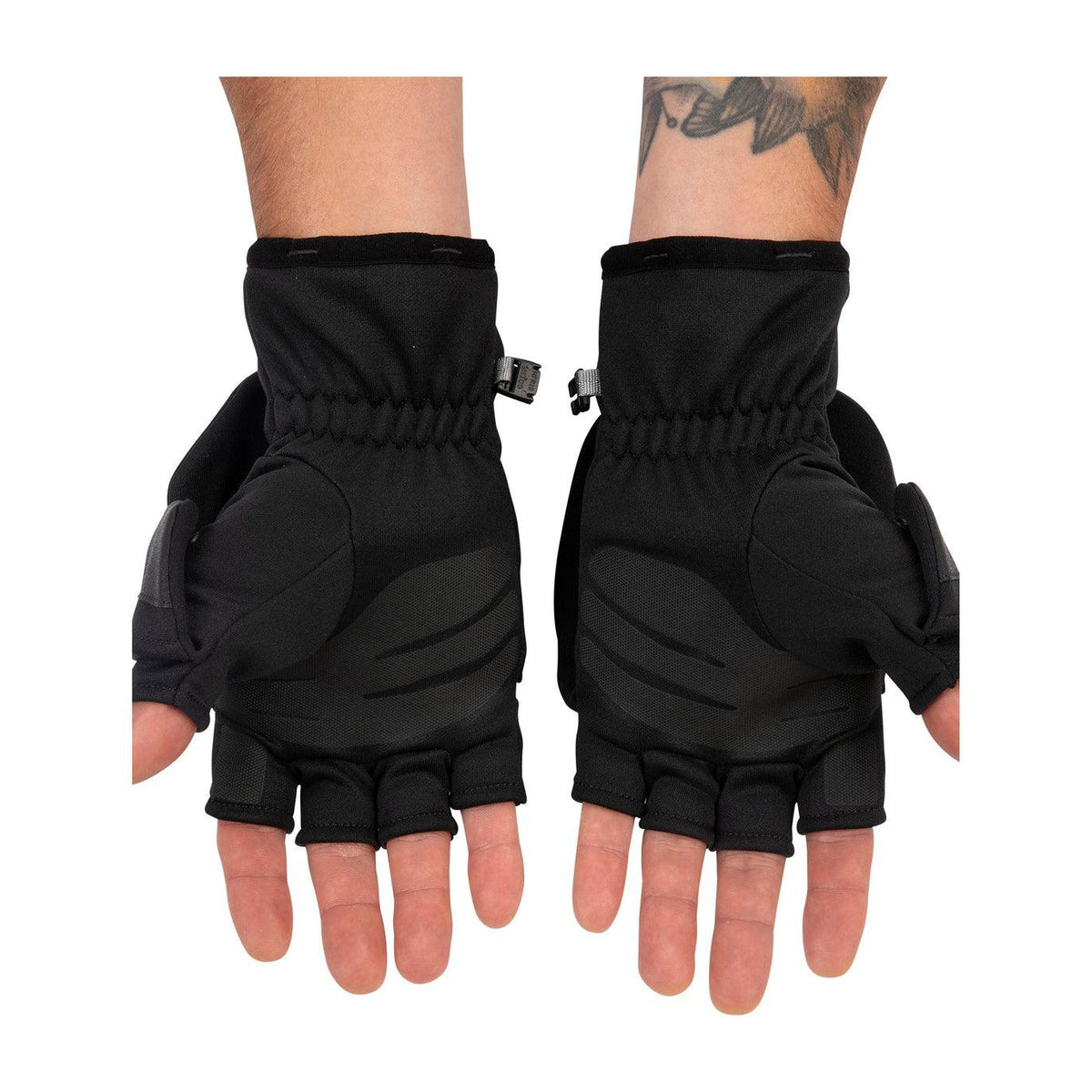 View of Fishing_Gloves Freestone Foldover Mitt available at EZOKO Pike and Musky Shop