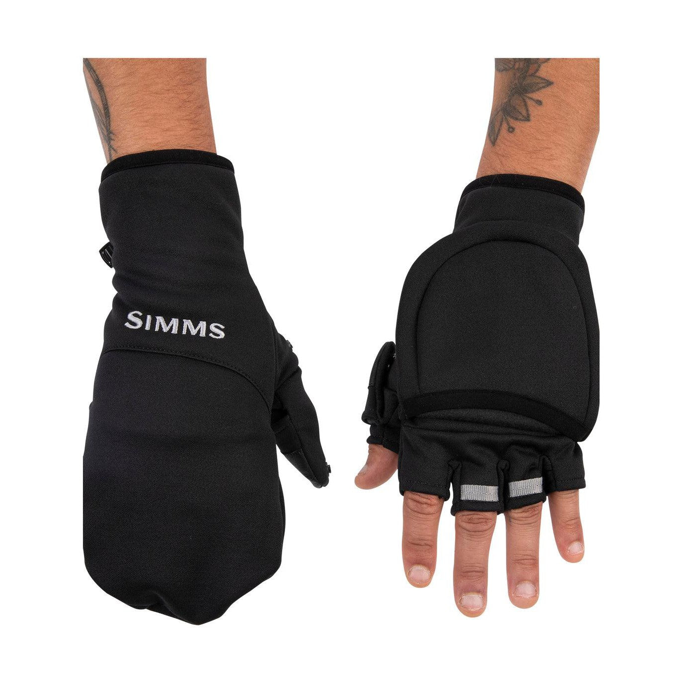 View of Fishing_Gloves Freestone Foldover Mitt available at EZOKO Pike and Musky Shop