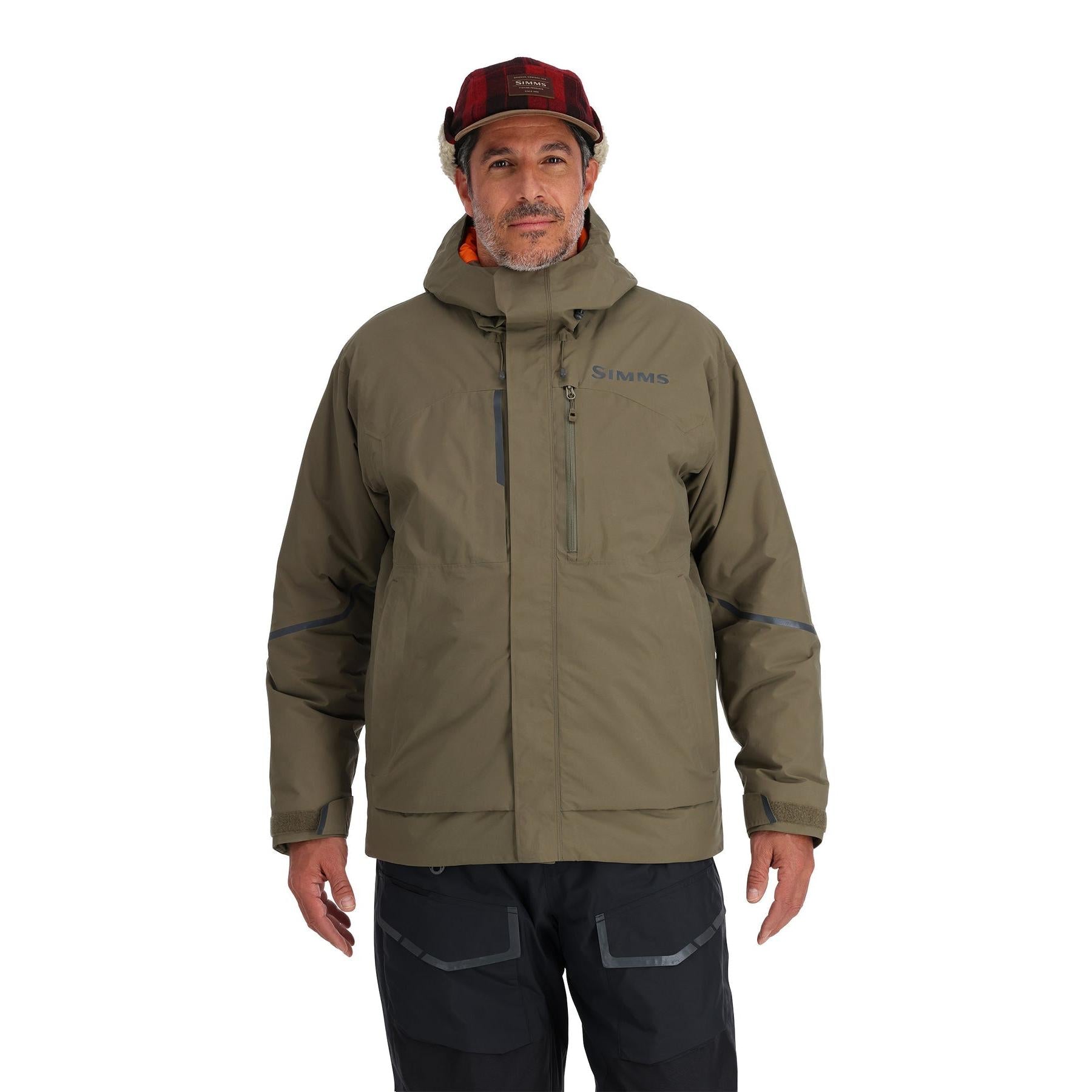 View of Simms Men's Challenger Insulated Jacket available at EZOKO Fishing