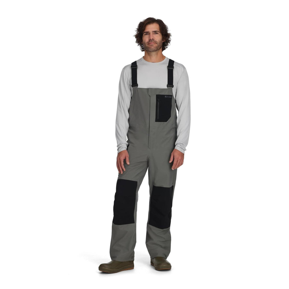 View of Bibs-Pants Simms Men's Vapor Elite Fishing Bib available at EZOKO Fishing