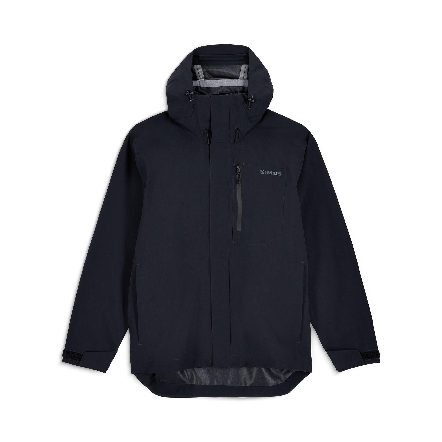 View of Jackets Simms M's Challenger Jacket Black XS available at EZOKO Fishing
