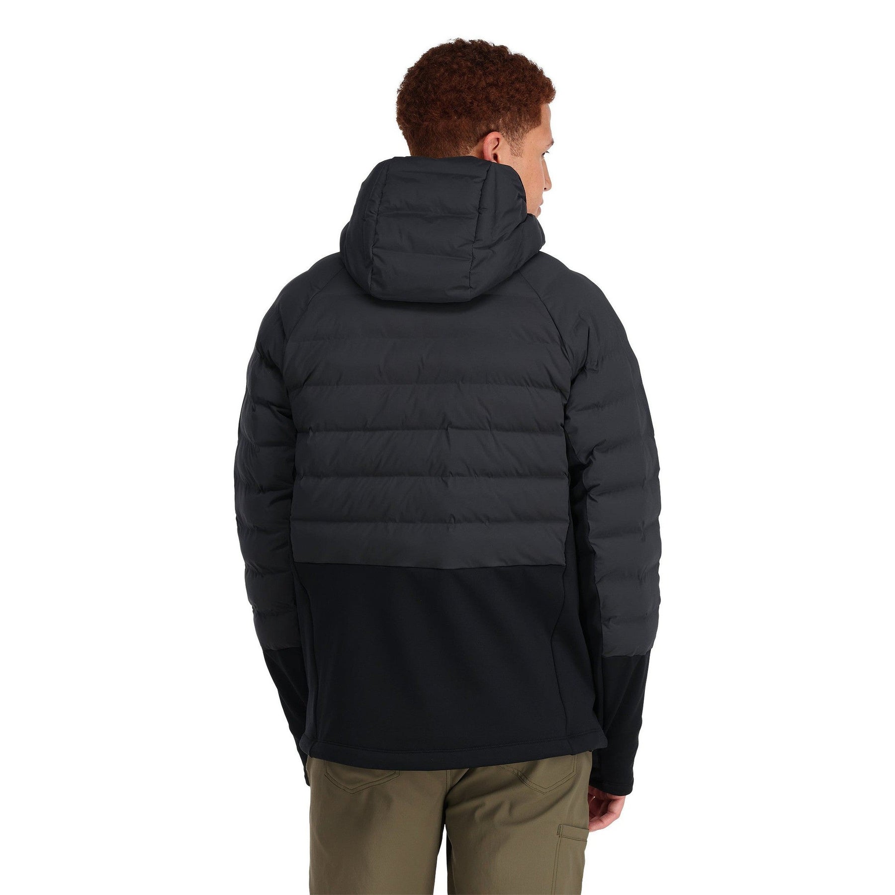 View of Jackets Simms M's ExStream Pull Over Insulated Hoody available at EZOKO Pike and Musky Shop