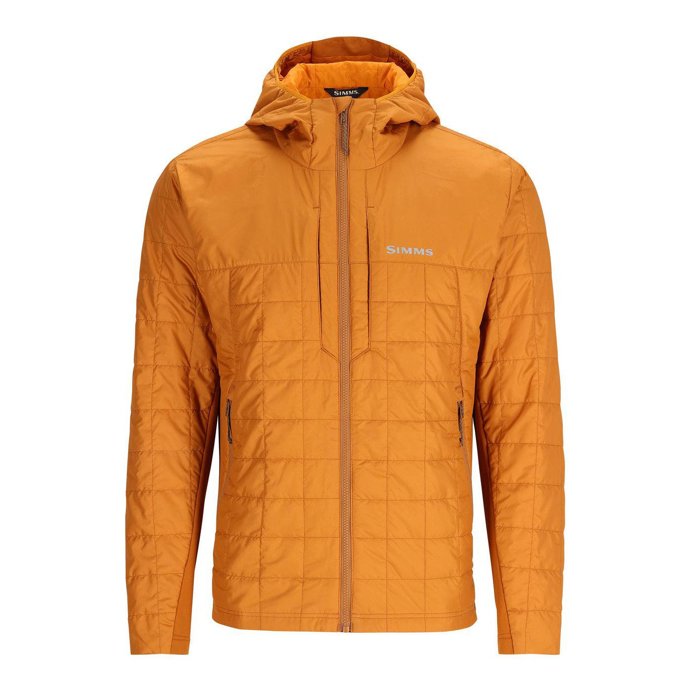 View of Hoodies-Sweatshirts M's Fall Run Hybrid Hoody L Chestnut available at EZOKO Pike and Musky Shop