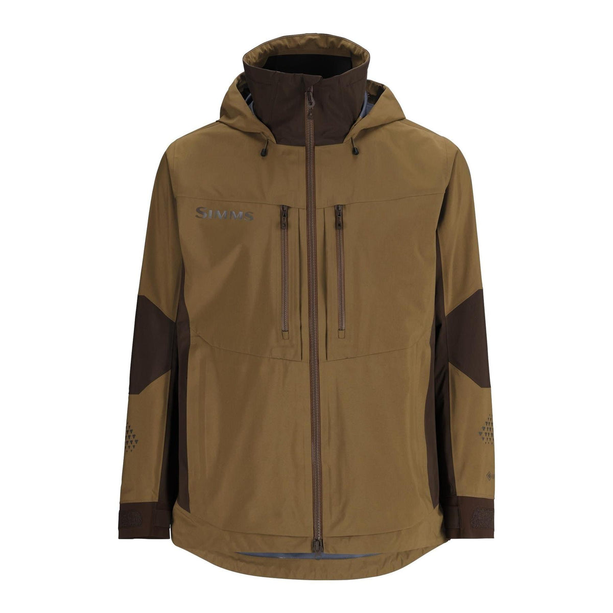 View of Jackets Simms M's ProDry™ Jacket Driftwood S available at EZOKO Fishing