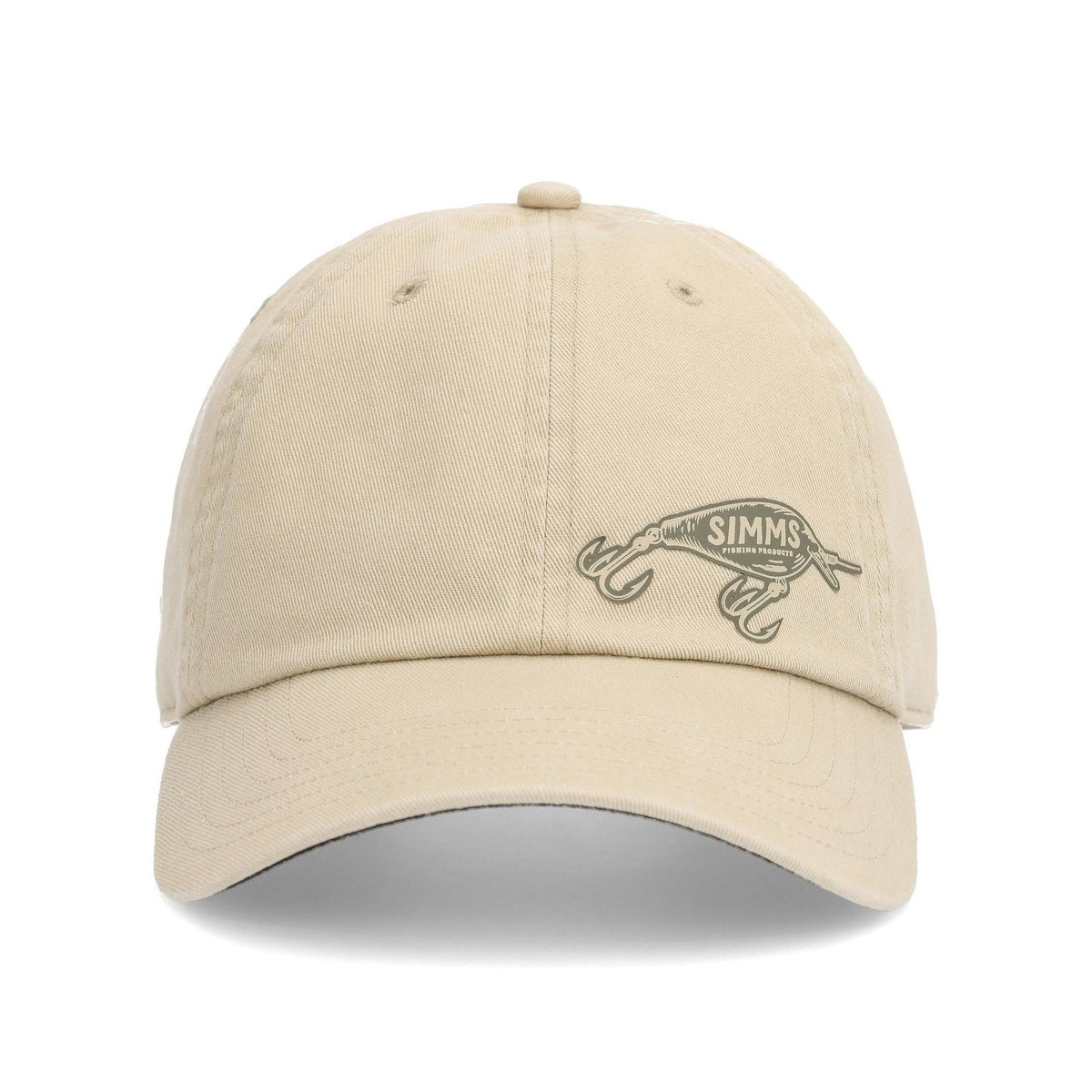 View of Hats Simms Single Haul Cap Stone available at EZOKO Pike and Musky Shop