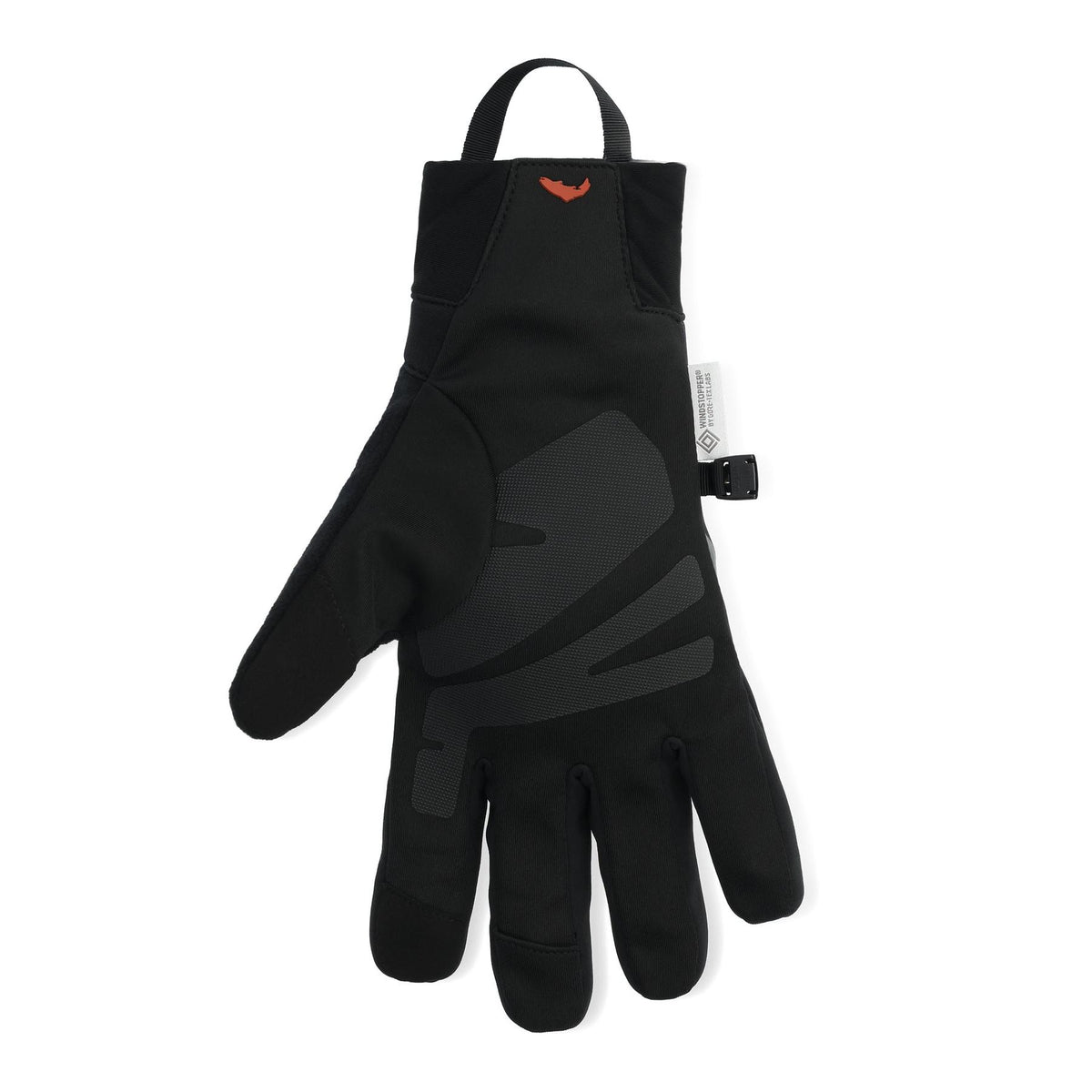 View of Simms Windstopper Flex Fishing Glove available at EZOKO Fishing