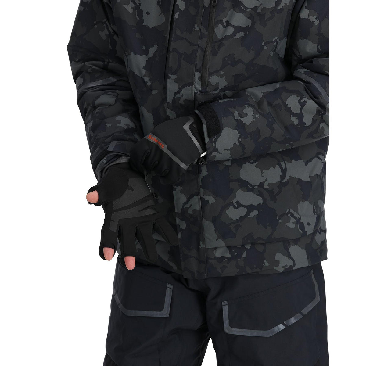 View of Simms Windstopper Flex Fishing Glove available at EZOKO Fishing