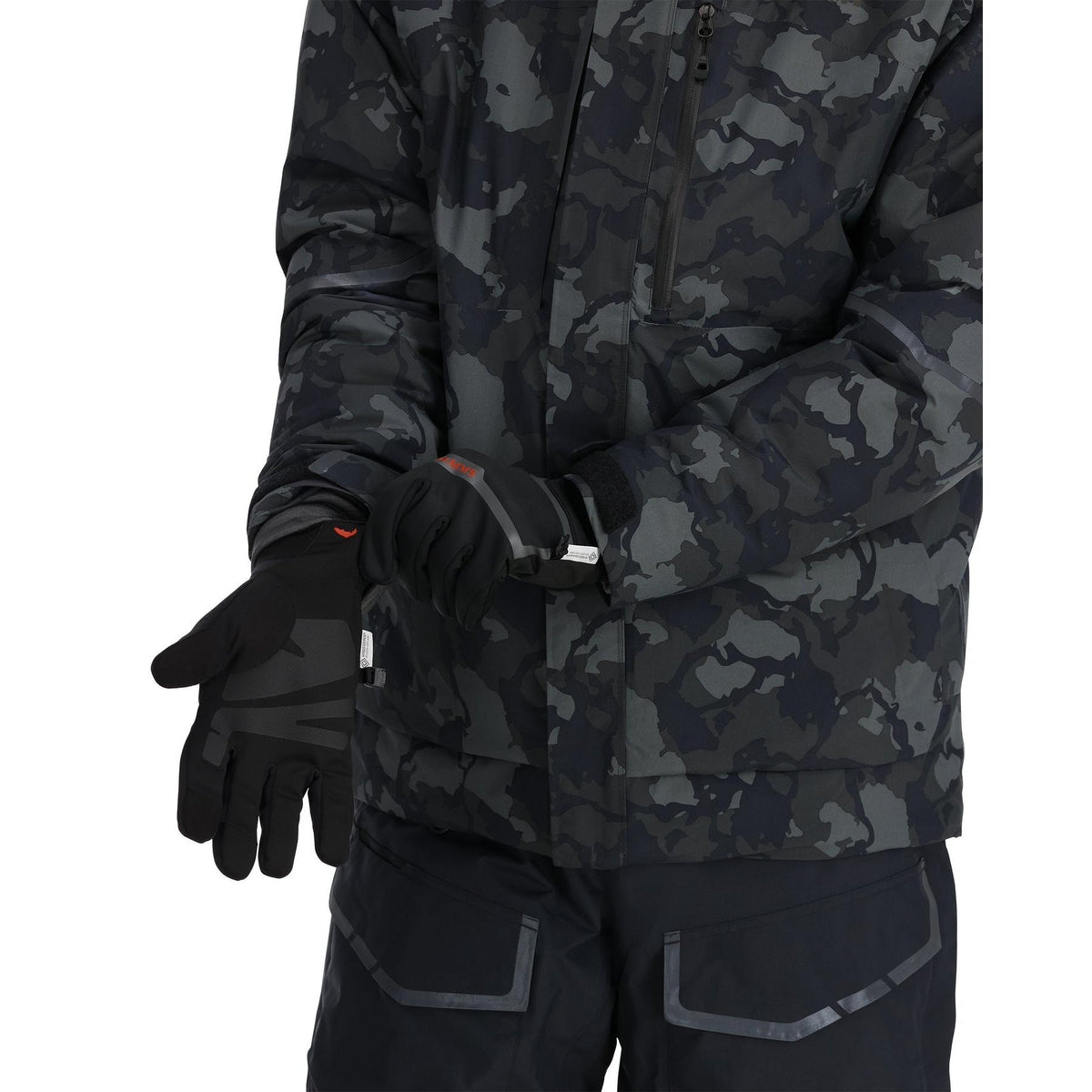 View of Simms Windstopper Flex Fishing Glove available at EZOKO Fishing