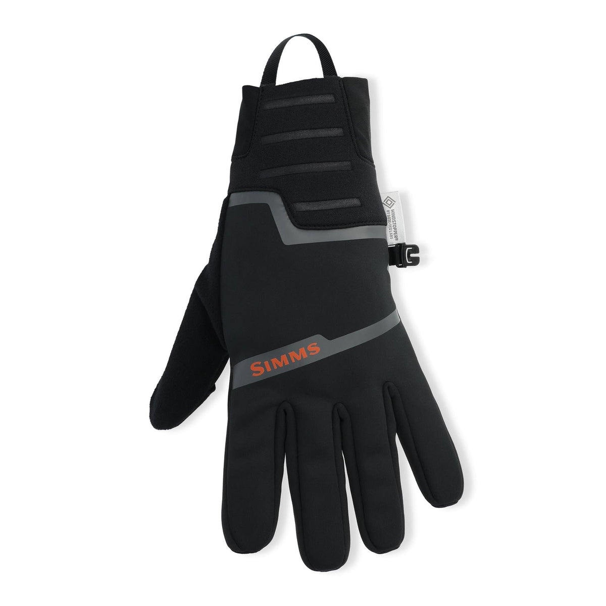 View of Simms Windstopper Flex Fishing Glove available at EZOKO Fishing