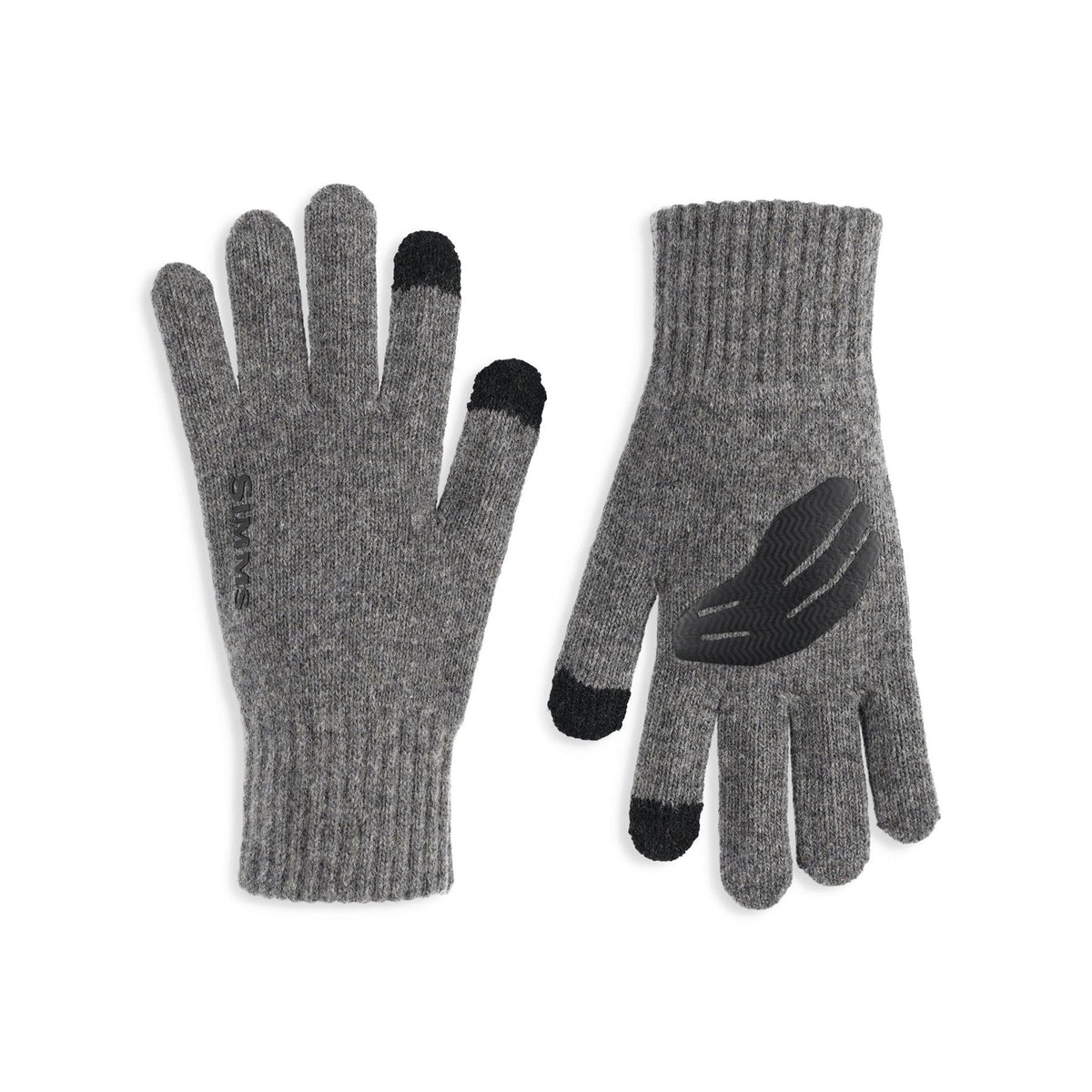 View of Fishing_Gloves Simms Wool Full Finger Fishing Glove available at EZOKO Fishing