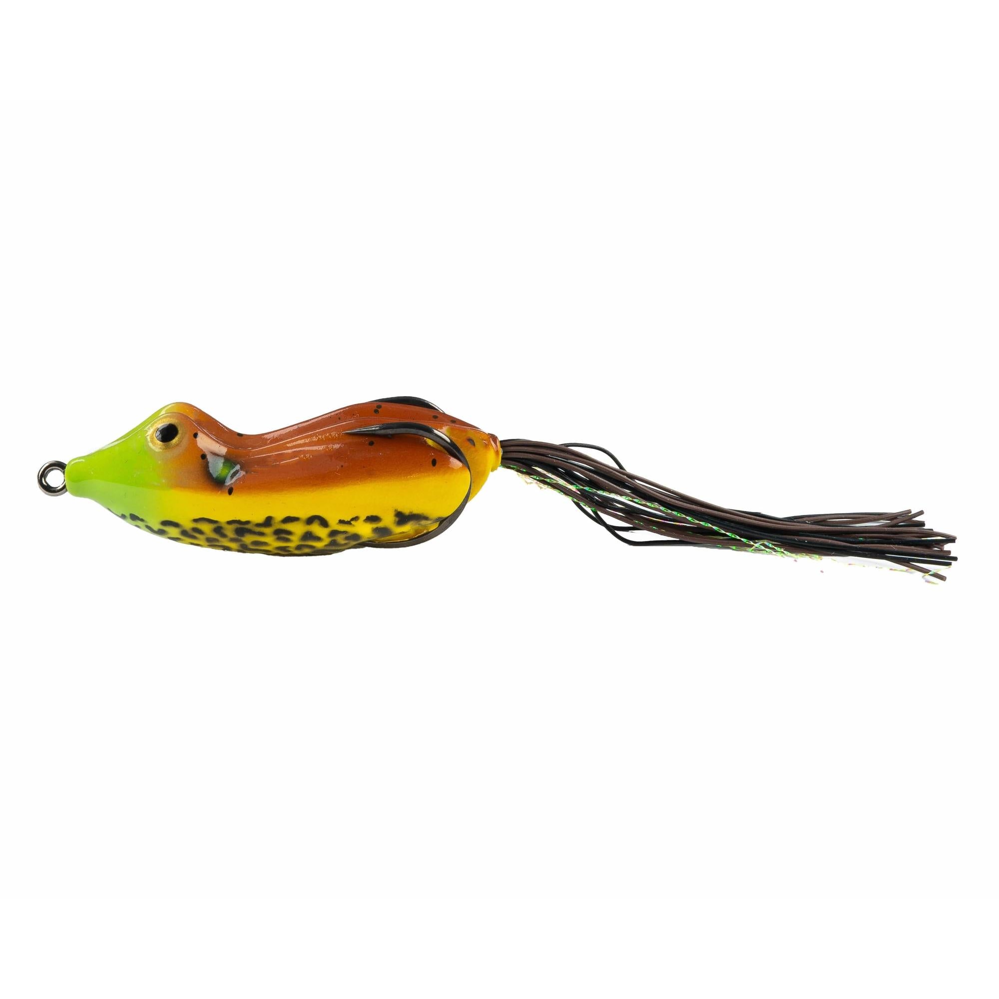 View of Frogs Snag Proof Pad Rambler 2.5" - 1/2oz Bown Bullfrog available at EZOKO Fishing