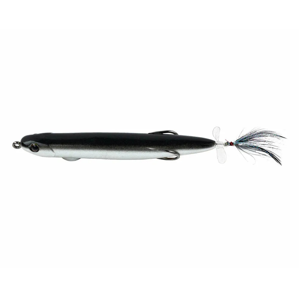 View of Topwater Snag Proof Zoo Prop 4.5" - 3/8oz Black Back Shad available at EZOKO Fishing