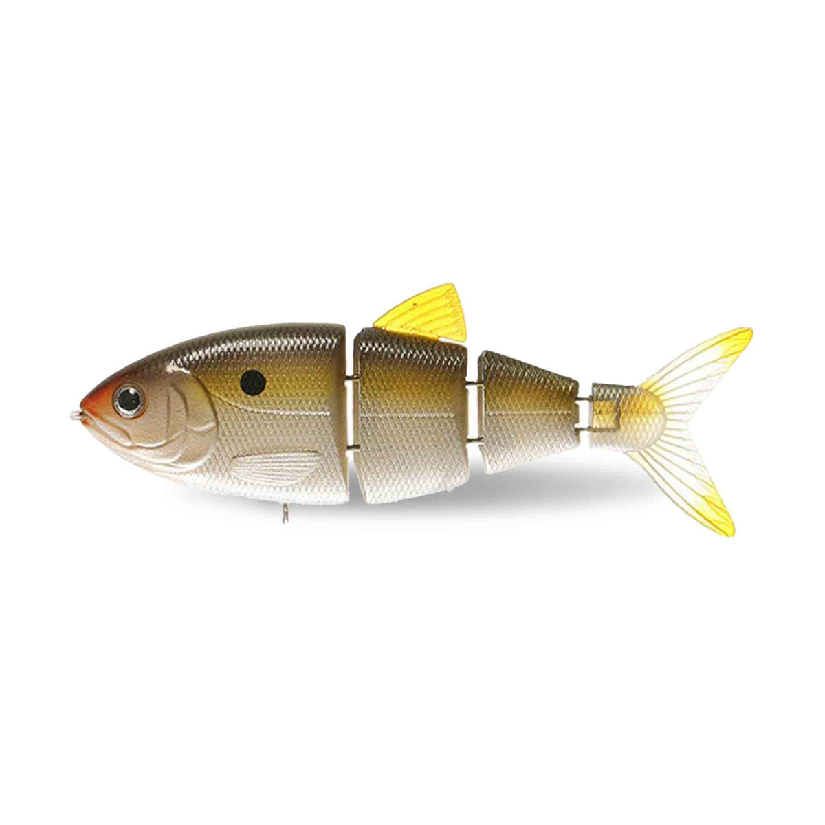 View of Swimbaits SPRO Swimbait Shad 40 Slow Sinking Natural Shad available at EZOKO Pike and Musky Shop