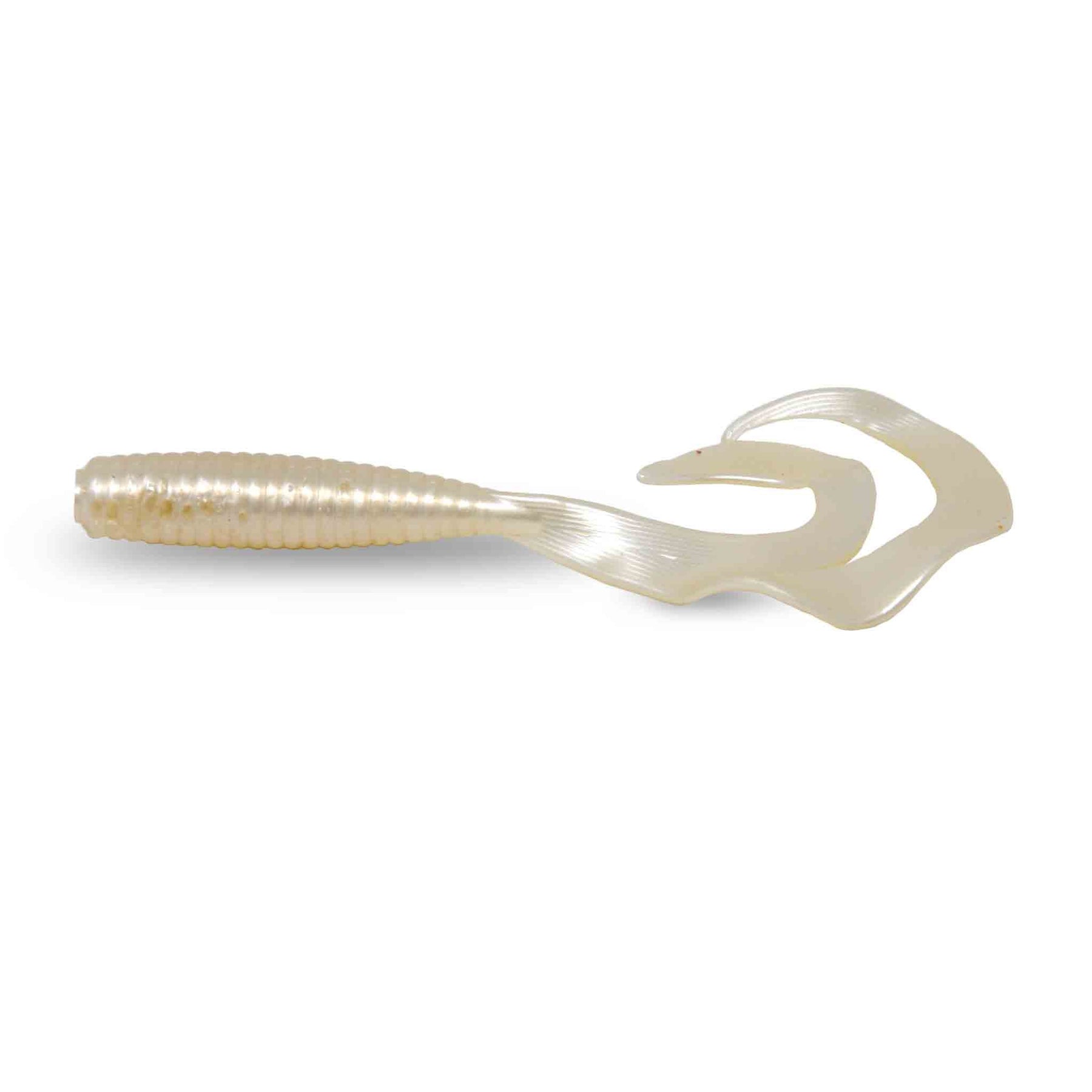 SS Leurres Grub 8'' White Lures Add-on