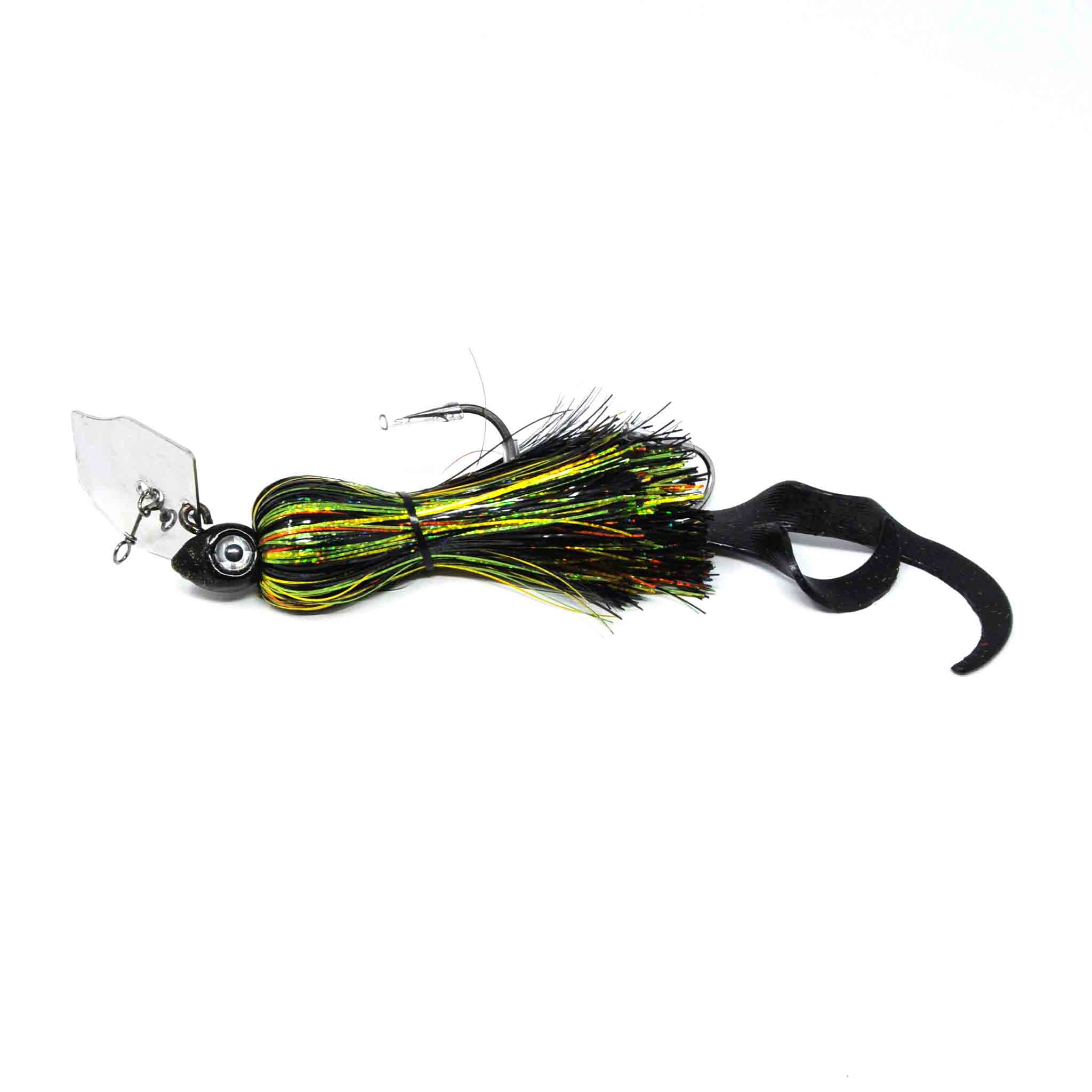 View of Chatterbaits SS Leurres Sky-Candy Chatterbait 3oz Black Perch available at EZOKO Fishing