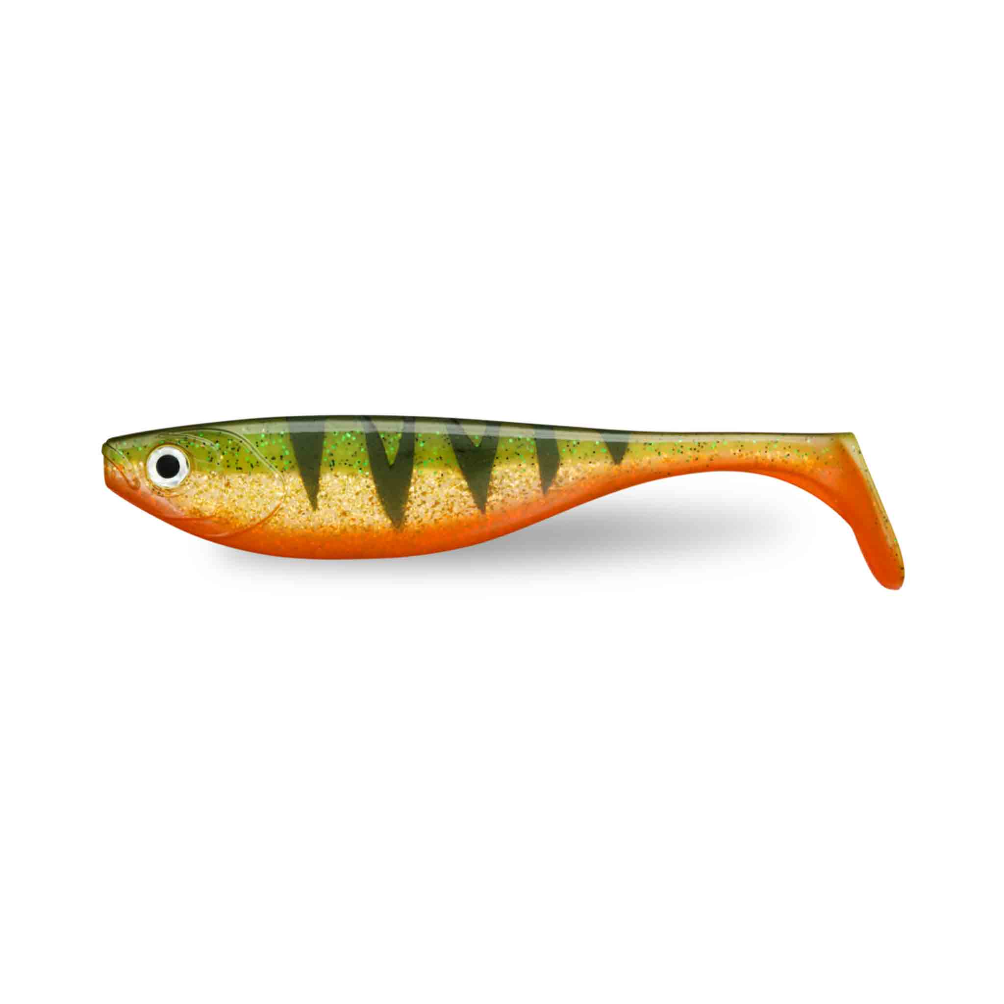 View of Swimbaits Storm Boom Shad 7'' Swimbait Perch available at EZOKO Fishing