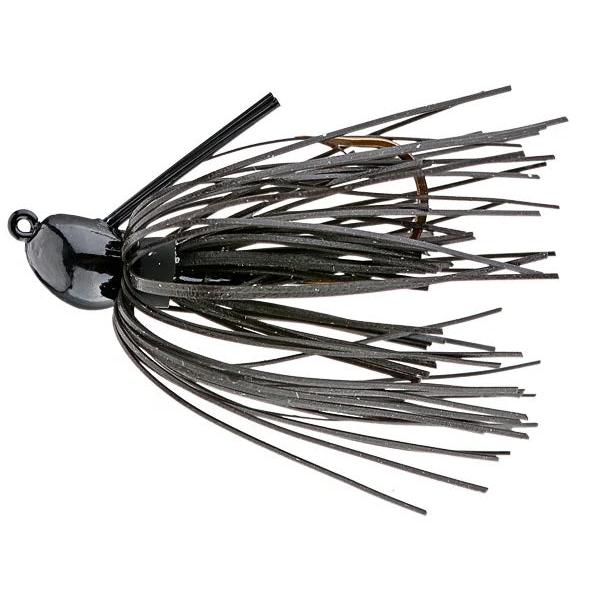 View of Casting Jig Strike King Bitsy Bug Mini Jig 1/16 oz Black available at EZOKO Fishing