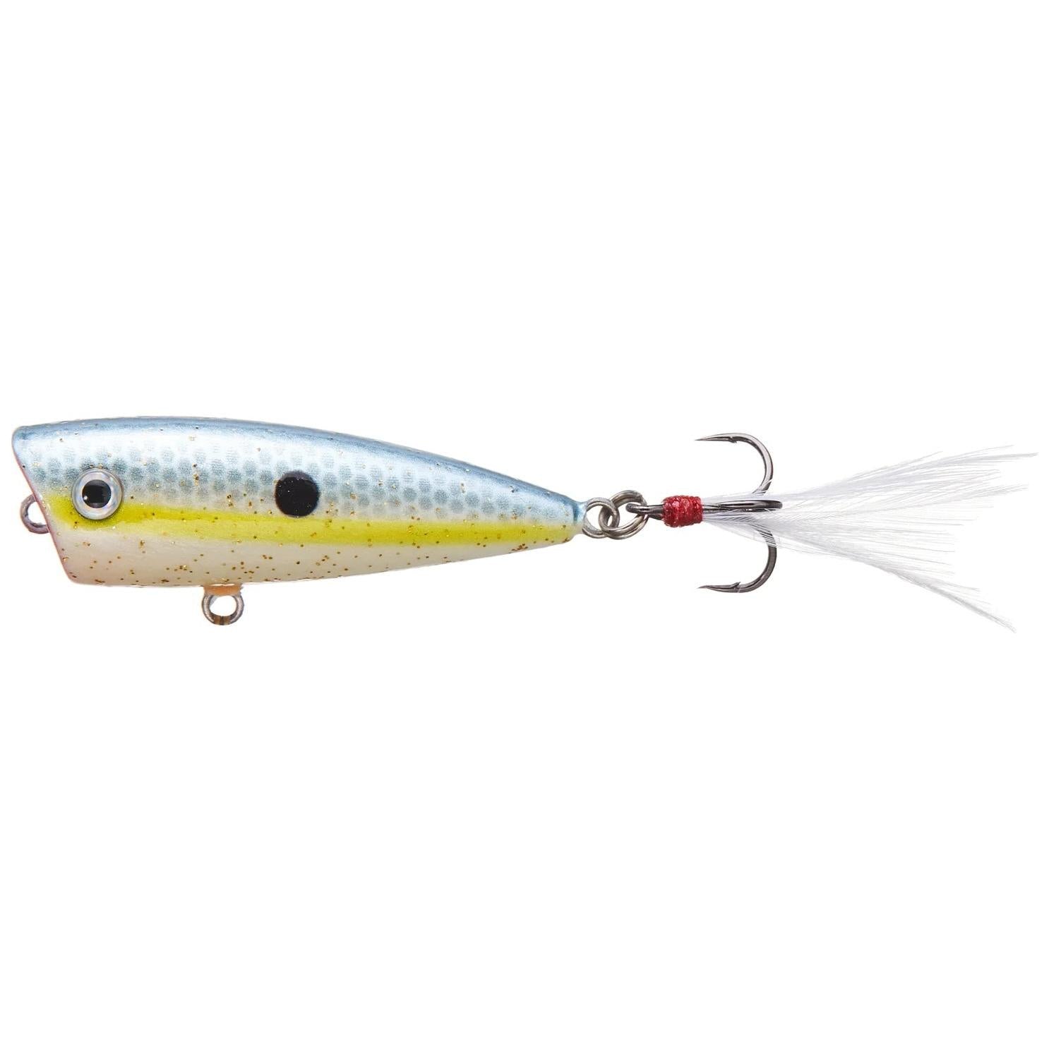 View of Topwater Strike King Bitsy Splash Sexy Shad available at EZOKO Fishing