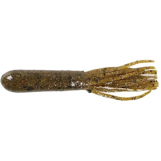 View of Tube Strike King Coffee Tube 3.5" Green Pumpkin available at EZOKO Fishing