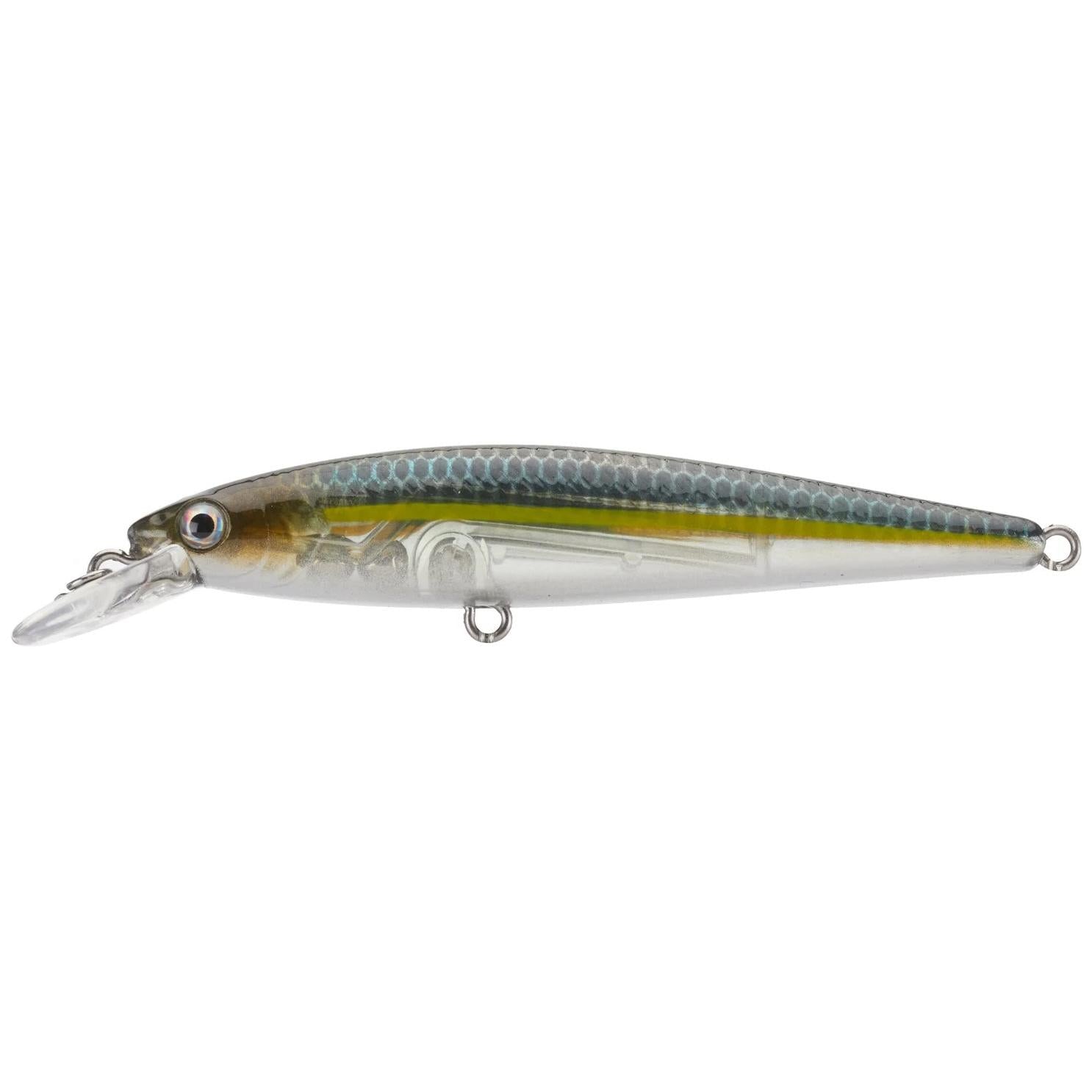 View of Jerkbait Strike King KVD Jerkbait 100 Sexy Ghost Minnow available at EZOKO Fishing