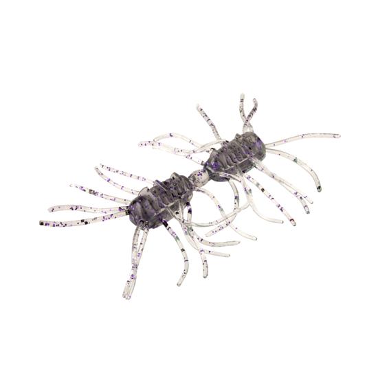 View of Soft Baits Strike King Sexy Bug 3'' Smoke Purple Black Flake available at EZOKO Fishing