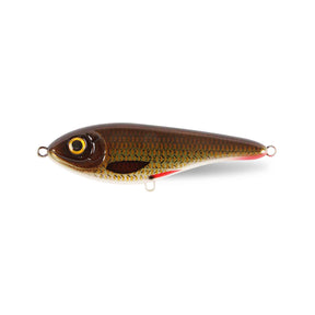 View of Jerk-Glide_Baits Strike Pro Buster Jerk Sinking Glide Bait Smolt available at EZOKO Pike and Musky Shop