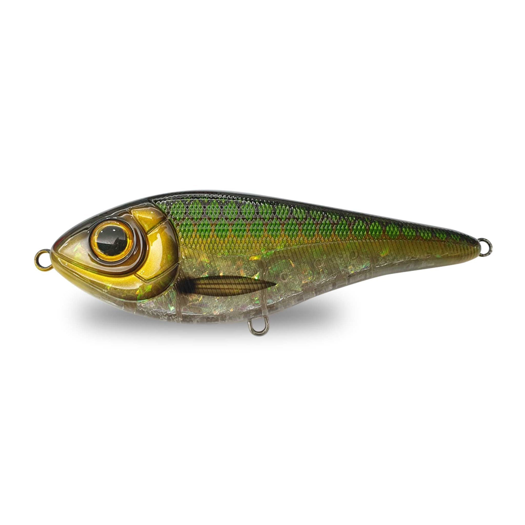 View of Swimbaits Strike Pro Buster Swimbait Emerald Herring available at EZOKO Fishing